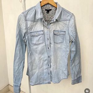 Light Wash Denim Shirt
