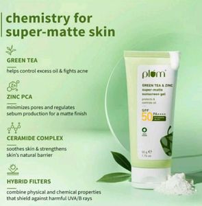 Plum GreenTea &amp; Zinc Sunscreen Gel