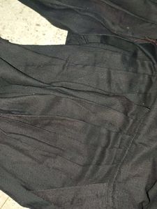 Red Top &amp; Black Salwar Kameez Set