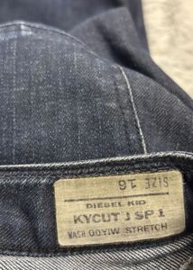 Diesel Dark Wash Bootcut Jeans