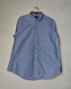 Ralph Lauren Blue Button-Down Shirt