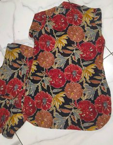 🔥🖤Women's Floral Cotton Co-Ord Set