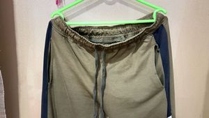 Stylish Olive Green Track Pants