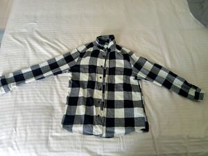 H&amp;M Black And White Check Shirt