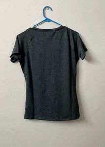 Charcoal Dry Fit T Shirt