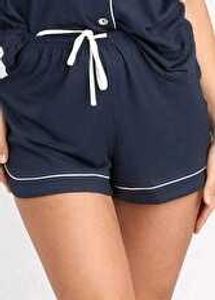 Comfy Navy Pajama Shorts