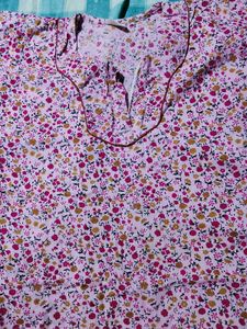 Floral Print Nightgown