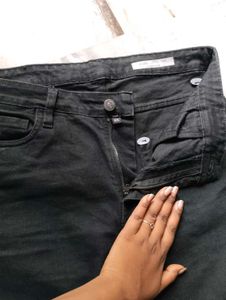 Zudio Black Flare Jeans