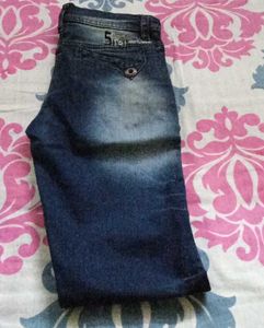 Dark Wash Denim Jeans