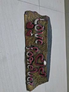Love Forever Stone Decor