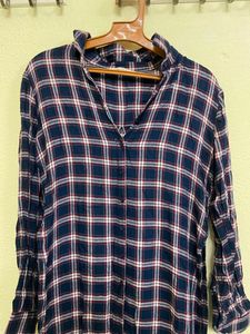 Checkered Long Shirt