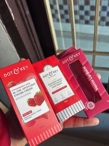 dot and key serum strobe cream lipblam