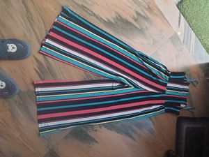 Striped Wide-Leg Jumpsuit