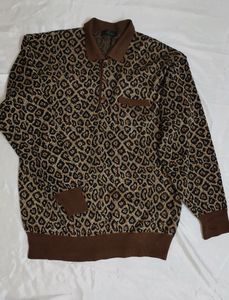 Leopard Print Pullover (Unisex)