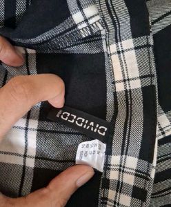 H&amp;m Plaid Mini Dress