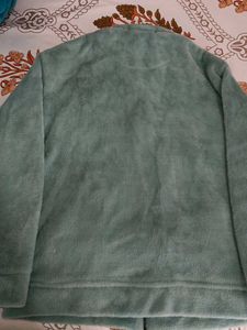 Fuzzy Green Jacket