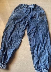 Stylish Acid Wash Baggy Jeans