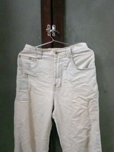 White Flare Jeans