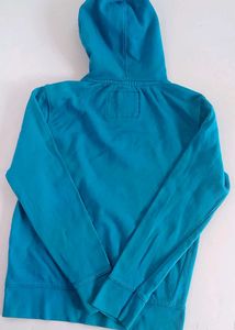 Vtg Blue "Low Rider" Graphic Hoodie