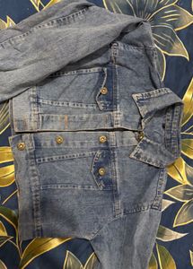 Cropped crop Denim Jacket