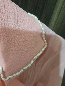 Pink Casual Shrug