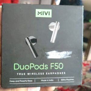 MiVi DUOPODS F50. True Wireless Earphones.