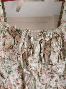 Floral Print Mini Dress