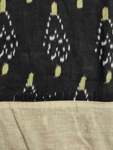 Black Ikat Print Kurta Set with Dupatta