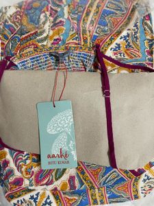 Aarke Ritu KumarStrappy Paisley Print A-line Dress