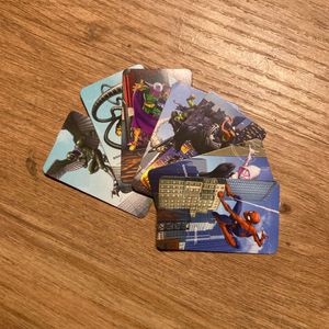 Marvel Spider-Man Character Cards