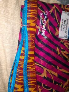 Floral Print Saree with Blouse