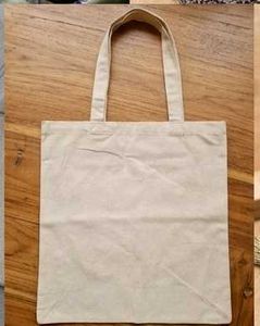 Hand-Painted Beach Tote Bag