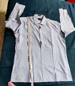 Peter England Striped Shirt
