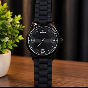 WROGN Black Analog Watch For men
