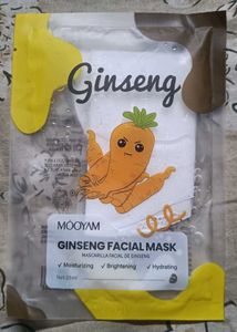 Mooyam K-beauty Ginseng Facial Sheet Mask
