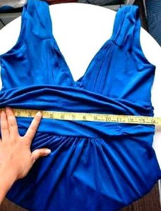 Elegant Royal Blue Maxi Dress