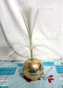 Fountain Light Vintage Rotating Decor Globe Lamp