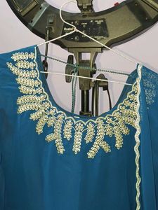 Elegant Teal Anarkali Suit
