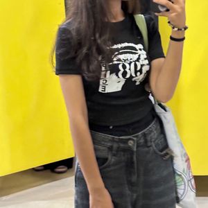 black crop Top
