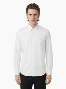 Burberry Men's White Classic Fit Shirt