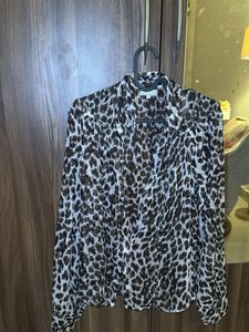 Animal Print Blouse