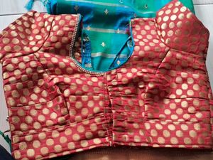 Beautiful Saree with Embellished Blouse