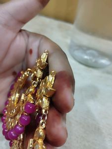 Heavy Real Kundan Earring