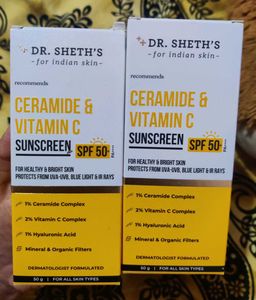 Dr. Sheth's Sunscreen SPF 50
