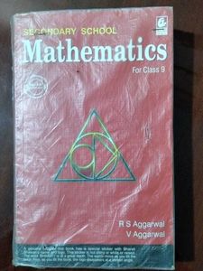Mathematics for Class 9 by R S Aggarwal