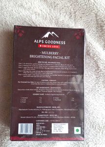 Alps Goodness Brightening Facial Kit