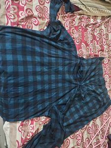 Blue Buffalo Check Top