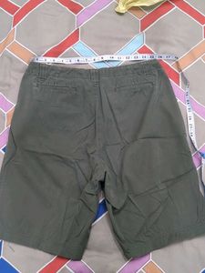 Olive Green Cargo Shorts