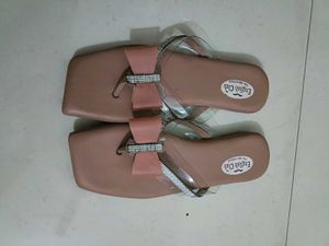 English Club Pink Bow Sandals - Size [Insert Siz