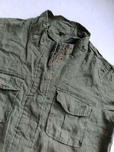 Vintage Military-Inspired Jacket